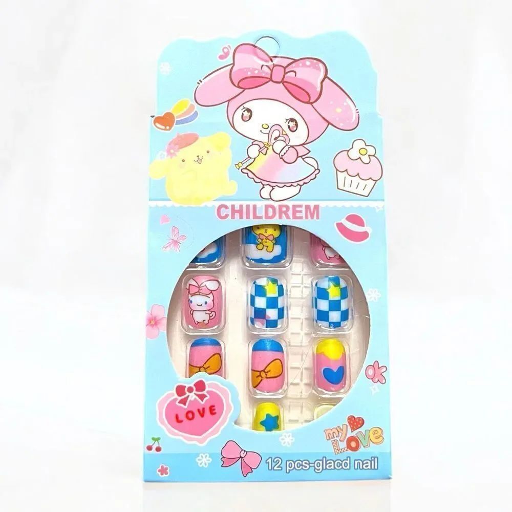 Sanrio Characters Press On Nails For Kids